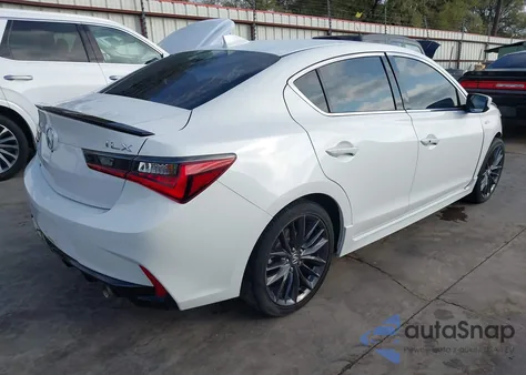 2019 Acura Ilx Premium A-Spec Packages/Technology A-Spec Packages z USA, uszkodzony, nr VIN 19UDE2F87KA006310